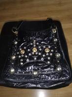 Zwarte lak dames tas, Sieraden, Tassen en Uiterlijk, Tassen | Damestassen, Ophalen, Zo goed als nieuw, Zwart, Handtas