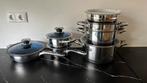 Eisenbach pannenset 13 delig nieuw, Ophalen, Nieuw, Pannenset, Rvs