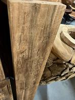 Plank medium rustiek teak, vensterbank, boekenplank, uniek, Ophalen of Verzenden, Nieuw