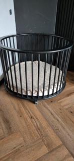 Rond box inclusief  boxkleed, matras en hoeslaken, Kinderen en Baby's, Boxen, Ophalen, Gebruikt, Rond, Boxkleed