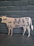 Geborsteld RVS koe, Ophalen of Verzenden