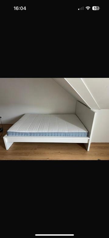 Malm bed ikea wit nieuw