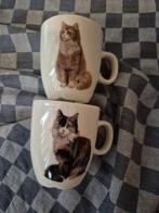 2 koffie kopjes Fanciens katten, Senseo mokjes Francien, Ophalen, Nieuw, Overige stijlen, Kop(pen) en/of Schotel(s)