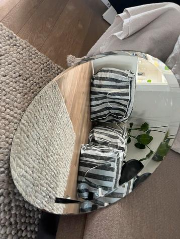 Ronde spiegel met geslepen rand, 60cm beschikbaar voor biedingen