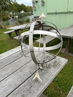 Rvs zonnewijzer, Ophalen of Verzenden, Gebruikt