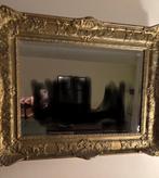 Antieke spiegel met geslepen glas, Antiek en Kunst, Antiek | Spiegels, Ophalen of Verzenden, Rechthoekig