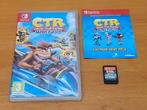 SWITCH | CTR Crash Team Racing Nitro-Fueled, Gebruikt, Racen en Vliegen, Ophalen of Verzenden, 3 spelers of meer