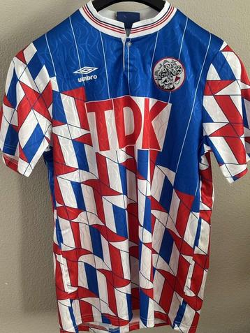 Ajax away 90/91 retro special edition beschikbaar voor biedingen