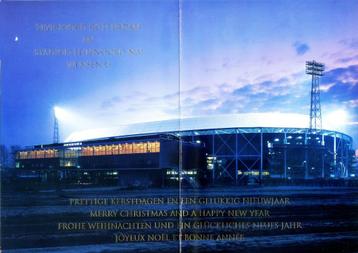 Feyenoord Nieuwjaarskaart
