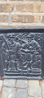Antieke Gietijzeren Muurplaat, Ophalen of Verzenden