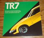 1975 Triumph TR-7 Brochure USA, Boeken, Auto's | Folders en Tijdschriften, Gelezen, Ophalen of Verzenden