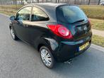 Ford Ka 1.2 51KW 2009 Zwart, Auto's, Ford, Voorwielaandrijving, Stof, 1242 cc, 4 cilinders
