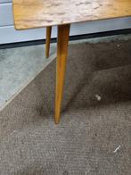 salontafel vintage 1960 boomstam blad, Antiek en Kunst, Ophalen of Verzenden