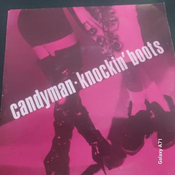 45 rpm Candyman - Knockin Boots (1990) beschikbaar voor biedingen