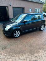 Suzuki Swift 1.3 5DRS 2006 Zwart, geen storingen, Auto's, Voorwielaandrijving, Stof, Zwart, 965 kg