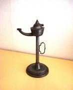 Tinnen snotneus / olielamp 1870 eeuw ., Antiek en Kunst, Ophalen of Verzenden