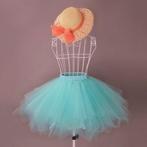 SALES! Lichtblauwe petticoat tutu maat XL/XXL, Carnaval, Maat 46/48 (XL) of groter, Nieuw, Ophalen of Verzenden