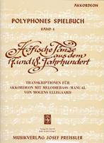 Akkordeon Hofische Tanze, Muziek en Instrumenten, Bladmuziek, Ophalen of Verzenden, Nieuw, Artiest of Componist, Populair