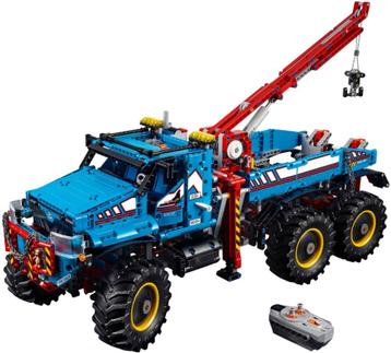 LEGO Technic 42070 – 6x6 All Terrain Tow Truck – Compleet beschikbaar voor biedingen