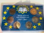 2 Euro Treaty of Rome 2007 – 6 Landen in Blister, Ophalen of Verzenden, België, 2 euro, Setje