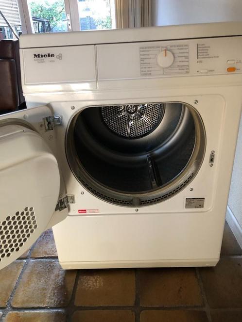 Miele wasdroger SoftCare System T 4123, Witgoed en Apparatuur, Wasdrogers, Gebruikt, Luchtafvoer, Voorlader, 6 tot 8 kg, 85 tot 90 cm