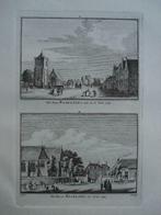 53-54  / Baarland / te zien na de Vaate Kopergravure 1754, Antiek en Kunst, Ophalen of Verzenden