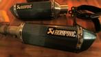 Akrapovic Uitlaten Set, Motoren, Ophalen of Verzenden, Gebruikt