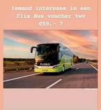 Flixbus voucher, korting flix bus, Tickets en Kaartjes, Kortingen en Cadeaubonnen
