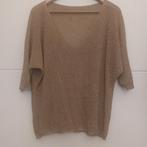 Leuk nieuw gouden truitje 1 maat t/m 42, Kleding | Dames, Tops, Ophalen of Verzenden, Zo goed als nieuw, Maat 42/44 (L), Korte mouw