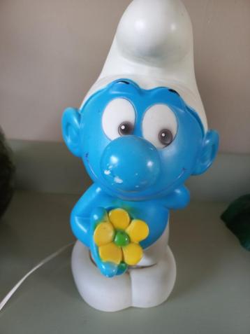 Leuke Smurfen Lamp !! beschikbaar voor biedingen