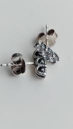 Originele Pandora zilveren oorstekers met zirkonia's, Ophalen of Verzenden, Zo goed als nieuw, Zilver, Pandora