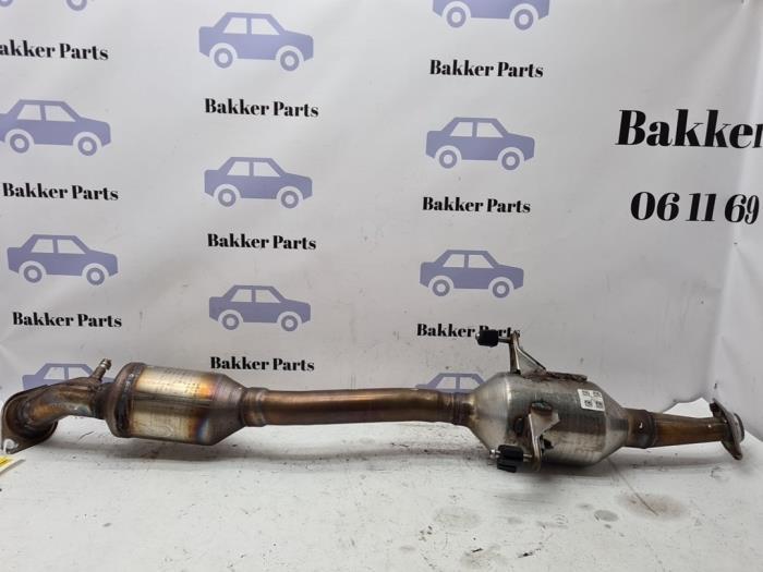 Katalysator van een Toyota Corolla, Auto-onderdelen, Uitlaatsystemen, Toyota, Gebruikt, 3 maanden garantie