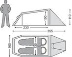 Nordisk Jumala 2 Tent - Lichtgewicht Trekking Tent, Caravans en Kamperen, Ophalen of Verzenden, Gebruikt, Tot en met 2