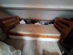 Gratis eenpersoonsbed inclusief matras, Huis en Inrichting, Slaapkamer | Complete slaapkamers, Ophalen, Gebruikt, Eenpersoons