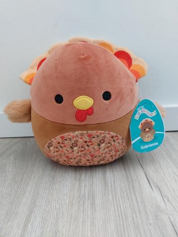 Nieuw! Knuffel squishmallows gobrianna kalkoen L639 beschikbaar voor biedingen