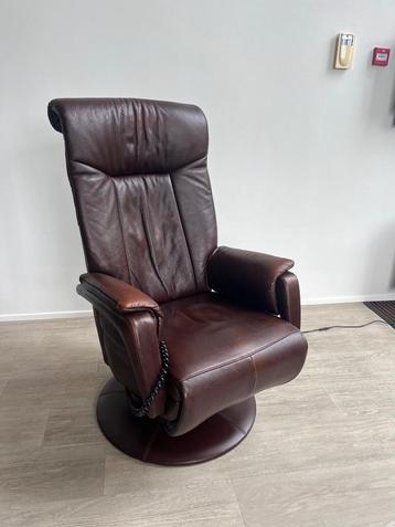 Prominent Sta Op Relaxfauteuil Bruin Leer Goteborg sta-op beschikbaar voor biedingen