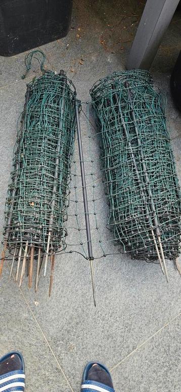 50 m. afrastering, net, afzetnet, schapenhek, farmingnet. beschikbaar voor biedingen