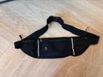 Zwarte heuptas Fanny pack schoudertas voor festivals, Verzenden, Zo goed als nieuw, Zwart