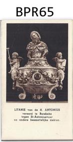 bpr65 prentje litanie van de h antonius, Ophalen of Verzenden, Gebruikt
