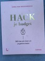 Hack je budget, Sara van Wessenbeek, Ophalen of Verzenden, Zo goed als nieuw, Overige onderwerpen