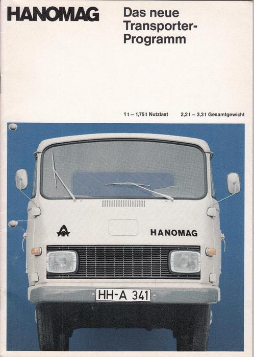 Hanomag Transporter bestelwagenfolder uit 1967, Boeken, Auto's | Folders en Tijdschriften, Gelezen, Overige merken, Verzenden