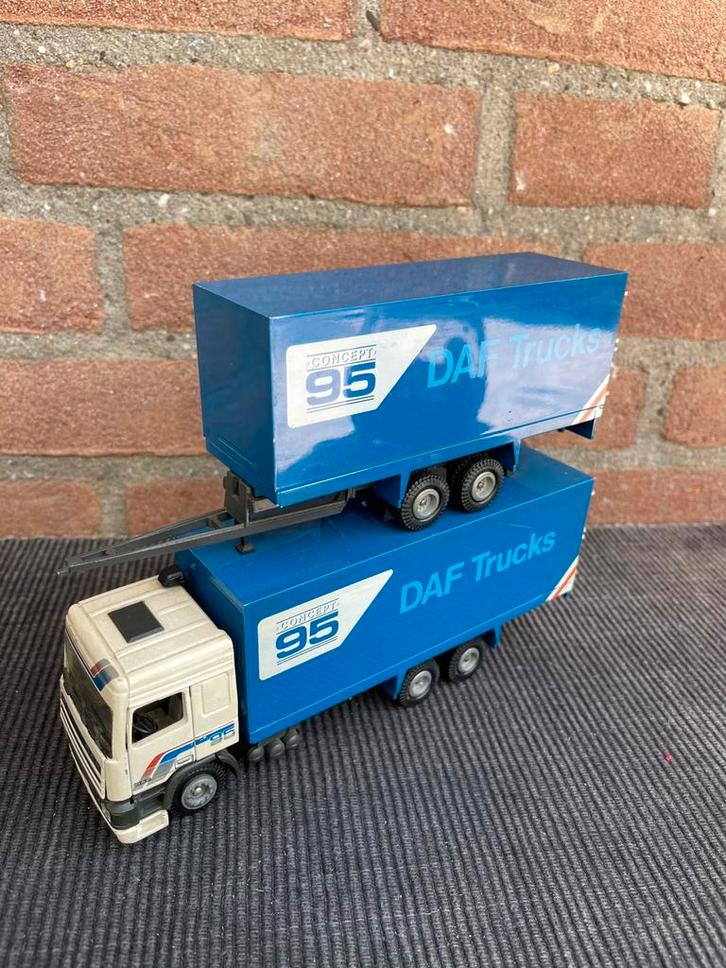 1:50 TEKNO DAF 95 + WIPKAR ……. NÚ 17,50 !!, Hobby en Vrije tijd, Modelauto's | 1:50, Gebruikt, Bus of Vrachtwagen, Ophalen of Verzenden