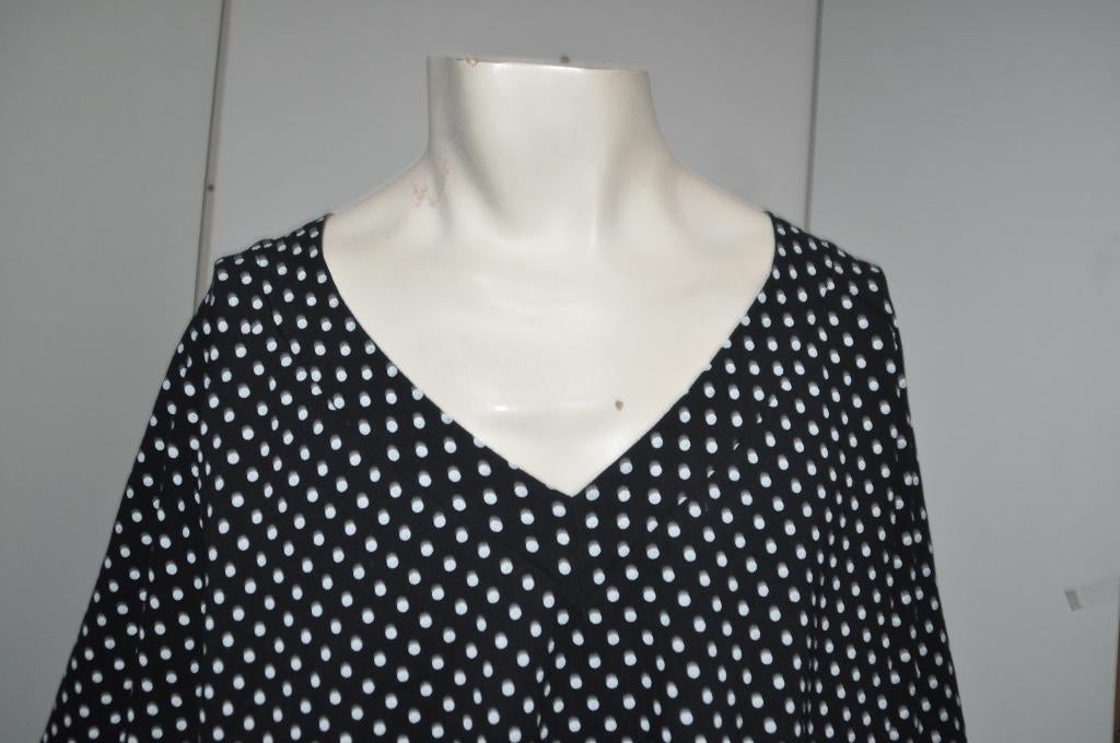 JKL90  Zwart Wit Shirt Head Over heels maat XXL, Kleding | Dames, Overige kleuren, Shirt of Top, Ophalen of Verzenden, Head over heels