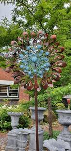 WINDMOLEN / DAHLIA / windspinner, Tuin en Terras, Windwijzers en Windmolens, Huis en tuin decoratie Marie, Nieuw, Info@huisentuindecoratiemarie.nl
