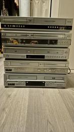 VHS/DVD Recorder Combi Spelers - Diverse Merken, Ophalen, Gebruikt, VHS-speler of -recorder