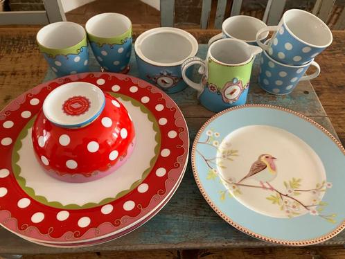 Servies delen Pip en Oilily, Huis en Inrichting, Overige Huis en Inrichting, Zo goed als nieuw, Ophalen of Verzenden