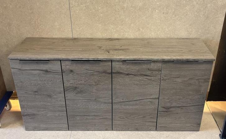 Primabad badkamerkasten 4x met wasmanden en topblad (sable), Huis en Inrichting, Badkamer | Badkamermeubels, Nieuw, Wastafelkast