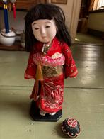 Antiek Japans Popje in Kimono, Ophalen of Verzenden