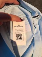 Stone Island Polo Lichtblauw Maat 12, Kinderen en Baby's, Kinderkleding | Maat 152, Verzenden, Zo goed als nieuw, Jongen, Shirt of Longsleeve