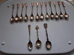 antiek curiosa keuken 15 kleine lepeltjes bewerkt, Ophalen of Verzenden